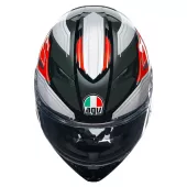 Helma na moto AGV K3 E2206 MPLK WING BLACK/ITALY
