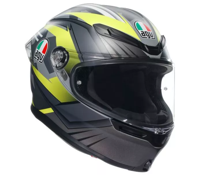 AGV K6 S E2206 MPLK EXCITE MATT CAMO/YELLOW FLUO vel. XL