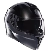 Helma na moto AGV STREETMODULAR E2206 MPLK RESIA MATT BLACK/GREY