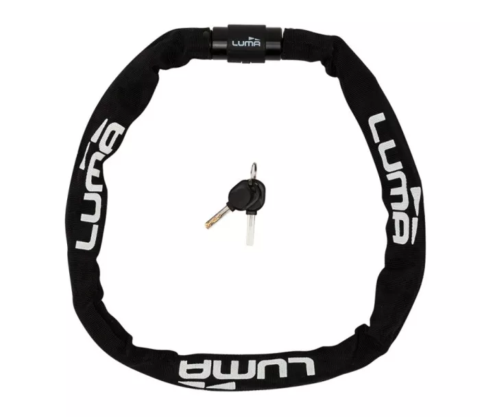 Zámek na motorku Luma Alfa chain plus black