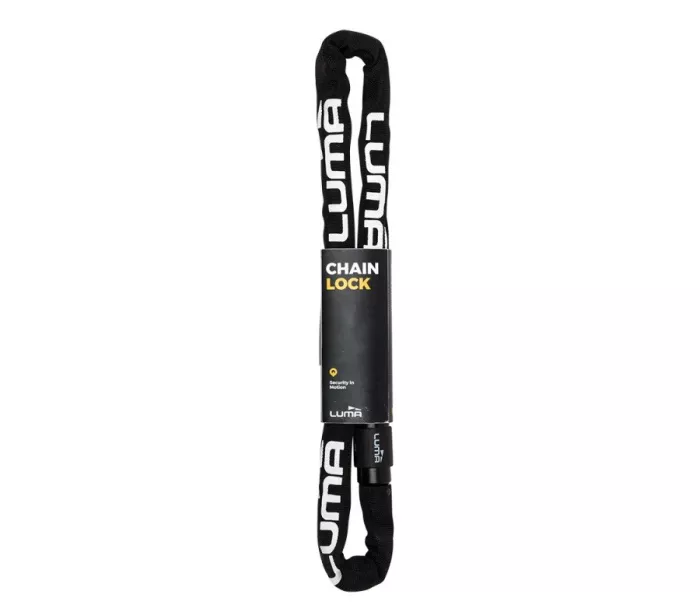 Zámek na motorku Luma Alfa chain plus black