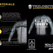 Bunda na motorku Trilobite All Ride Summer Tech-Air grey