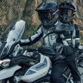 Kalhoty na moto Alpinestars Bogota Pro 4Drystar black/black