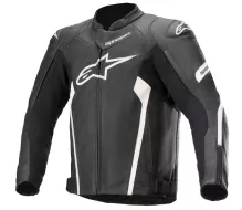 Bunda na motorku Alpinestars Faster V2 black/white vel. 52