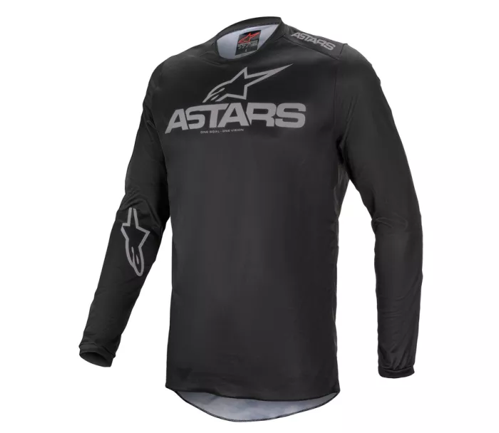 Motokrosový dres Alpinestars Fluid Graphite 2021 black/dark grey