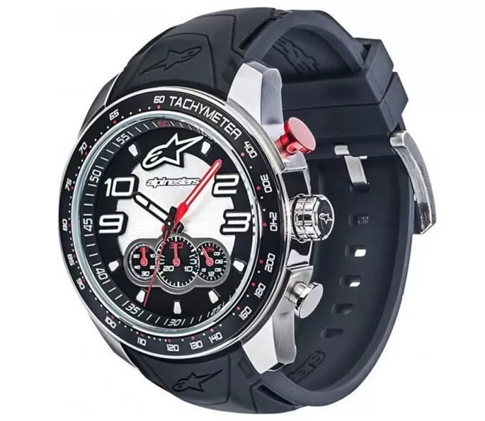 Hodinky Alpinestars Tech watch Chrono black/steel