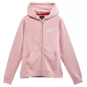 Dámská mikina Alpinestars Womens Ageless pink/white vel. S