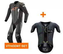 Výhodný set: Kombinéza Alpinestars Missile Tech Air pánská + Tech-Air® RACE airbag