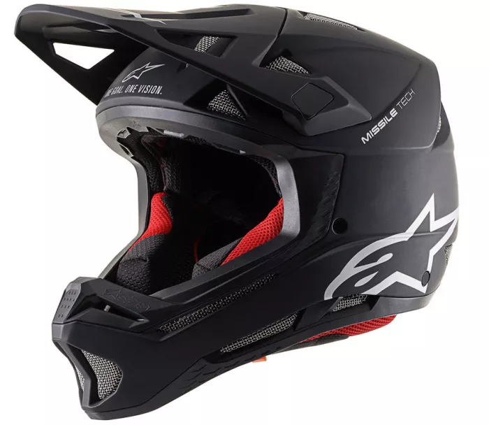 Helma Alpinestars MTB Missile Tech Solid black matt vel. S