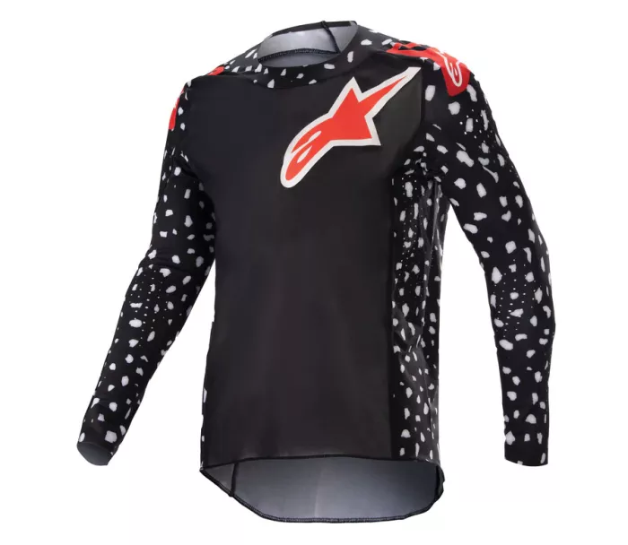 Dětský motokrosový dres Alpinestars Youth Racer North black/red