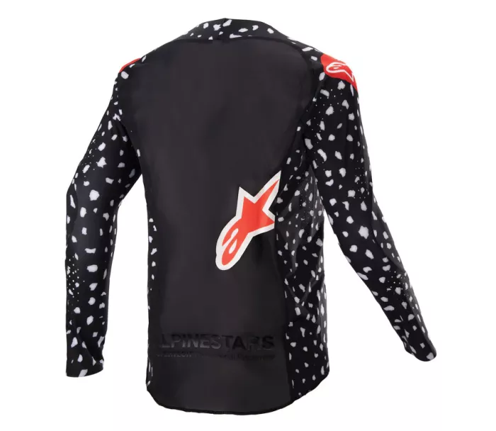 Dětský motokrosový dres Alpinestars Youth Racer North black/red