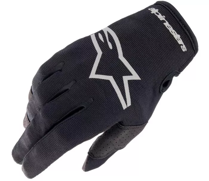 Motokrosové rukavice Alpinestars Radar black/silver