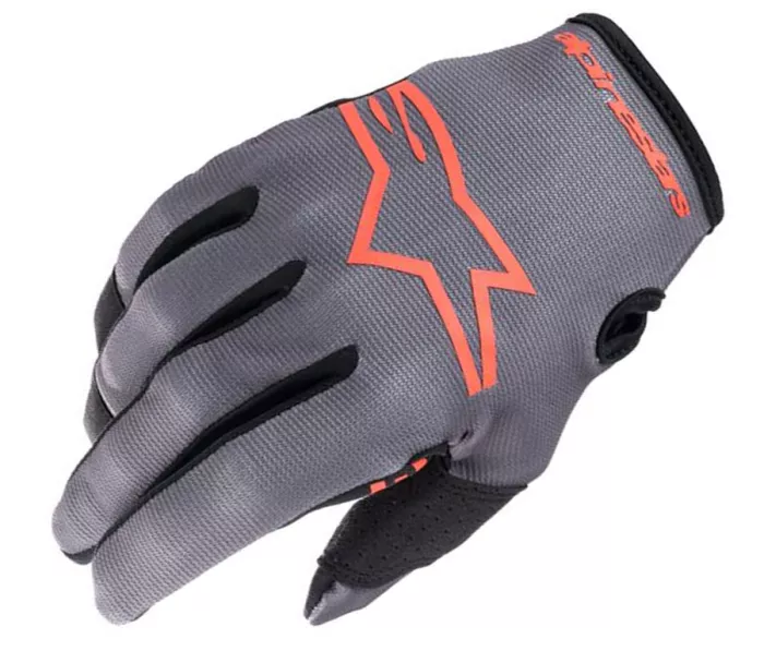 Dětské motokrosové rukavice Alpinestars Youth Radar magnet/neon