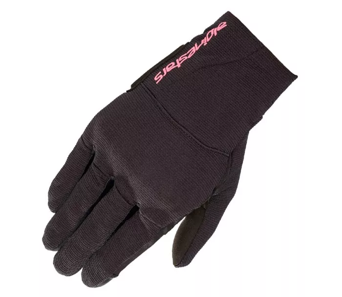 Dámské rukavice na moto Alpinestars Reef womens black/fuchsia