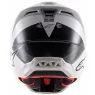 Motokrosová helma Alpinestars S-M5 Rayon 2021 light grey/black/silver