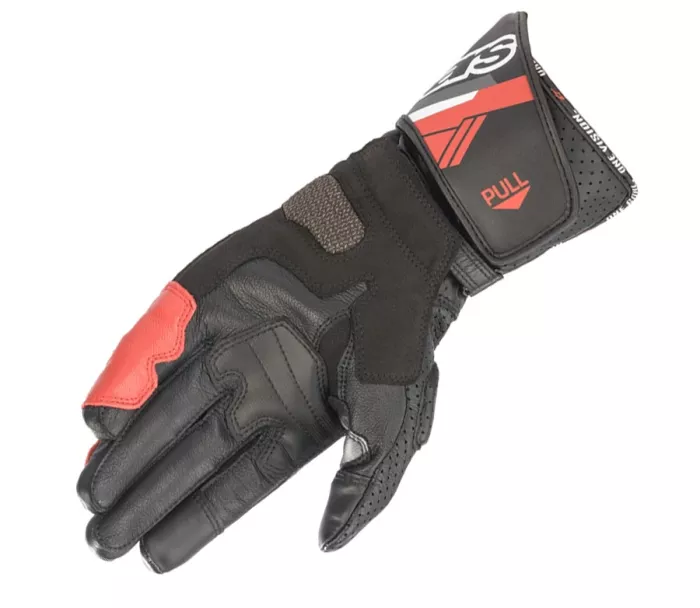 Rukavice na moto Alpinestars SP-8 V3 black/white/bright red