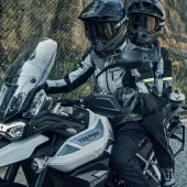 Dámské kalhoty na moto Alpinestars Stella Bogota Pro 4Drystar black/black