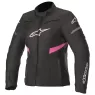 Dámská bunda na moto Alpinestars Stella T-Kira V2 Waterproof black/coral