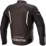 Bunda na motorku Alpinestars T-Jaws v3 black/white textilní