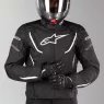 Bunda na motorku Alpinestars T-Jaws v3 black/white textilní