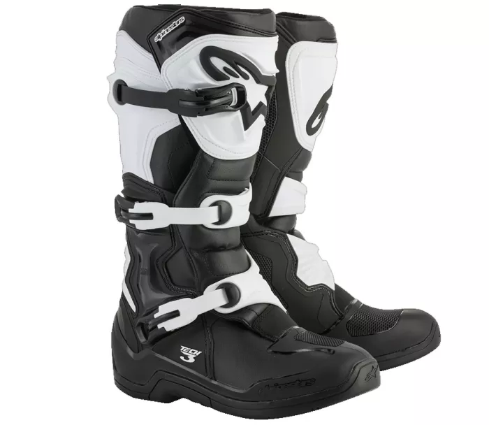 Motokrosové boty Aplinestars Tech 3 black/white vel. 45,5