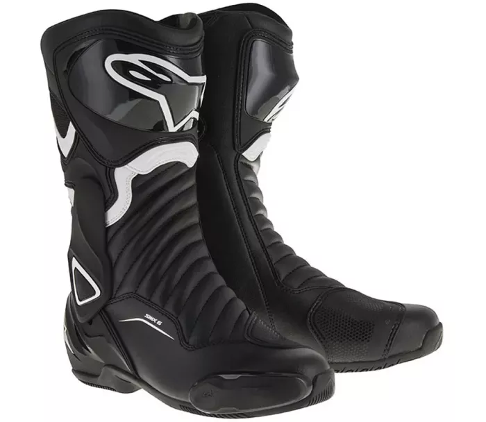 Boty na motocykl Alpinestars SMX-6 V2 black/white vel. 47