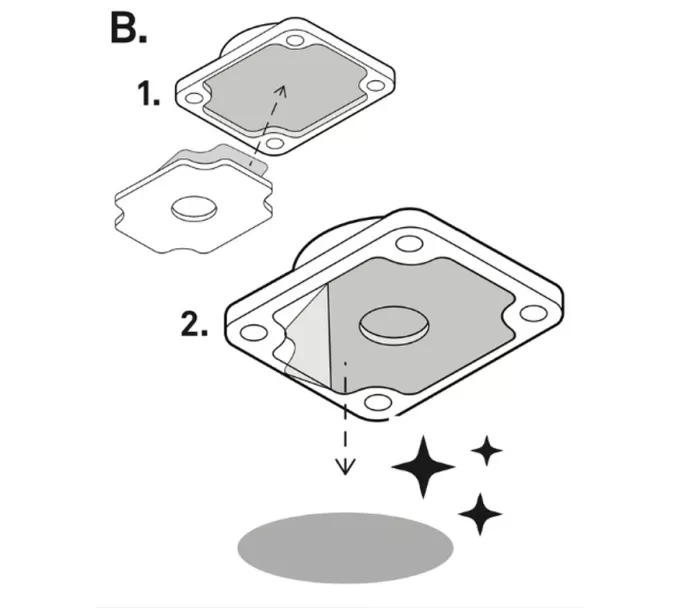 Beeline Moto II AMPS 4 Hole Base