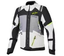 Bunda 2026 Alpinestars Andes V4 Drystar grey/black/yellow fluo
