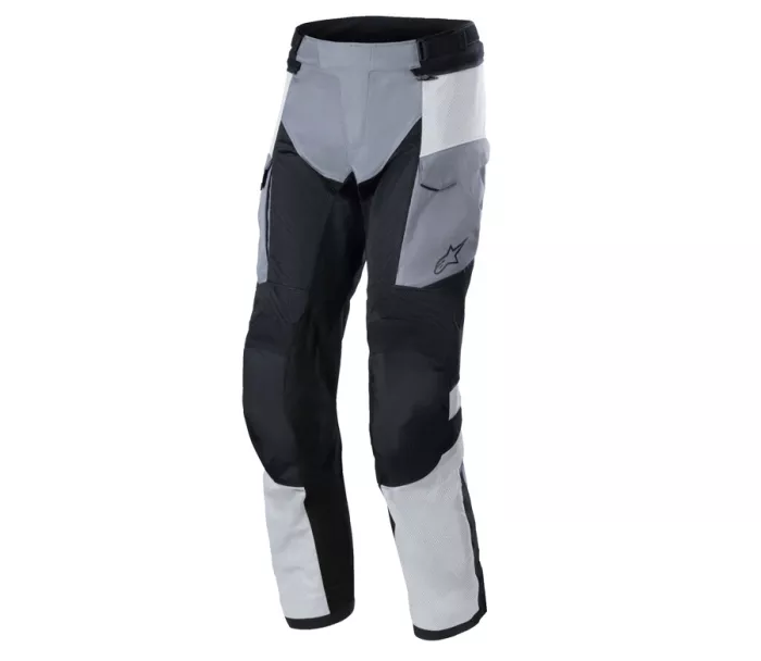 Kalhoty na moto Alpinestars Andes Air Drystar ice grey/dark grey/black