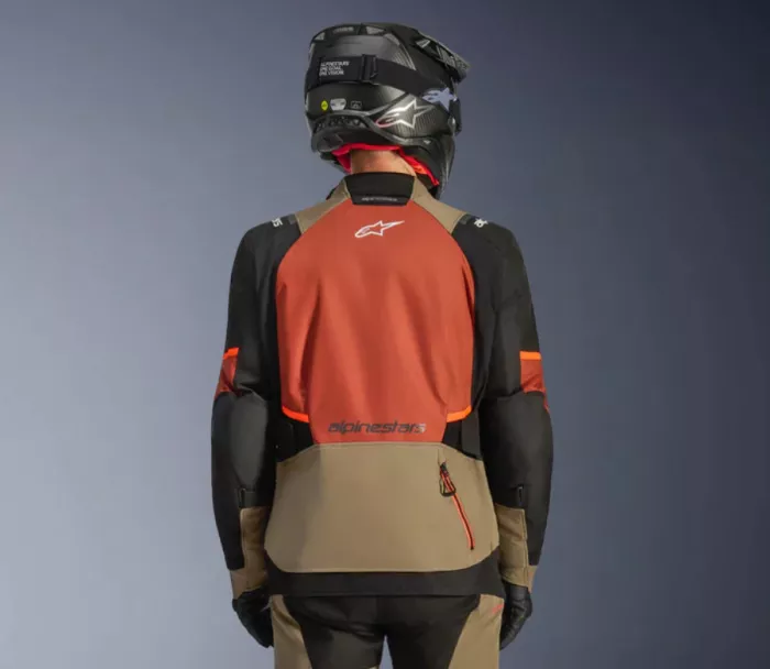 Bunda na moto 2026 Alpinestars Andes V4 Drystar walnut/rust/black