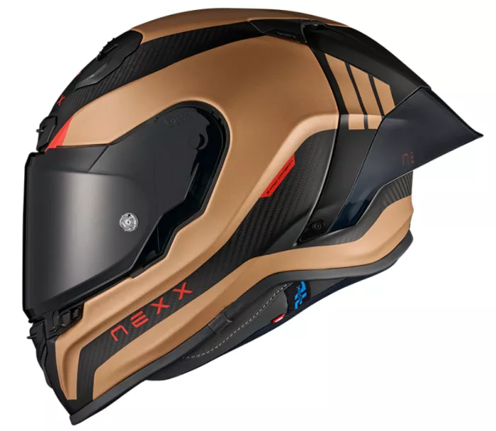 Integrální helma NEXX X.R3R Apex carbon copper MT