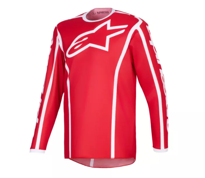 Alpinestars Fluid Apex red/white vel. 2XL