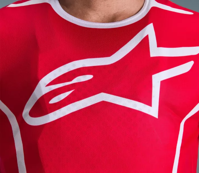 Alpinestars Fluid Apex red/white vel. 2XL