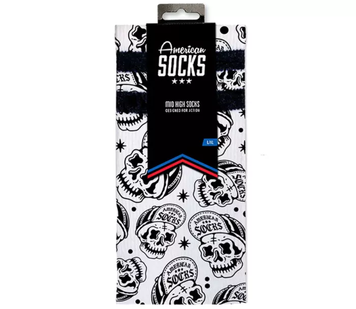 Ponožky American Socks AS196 Skater Skull