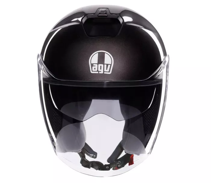 Helma na moto AGV IRIDES E2206 MONO ASFALTO GREY