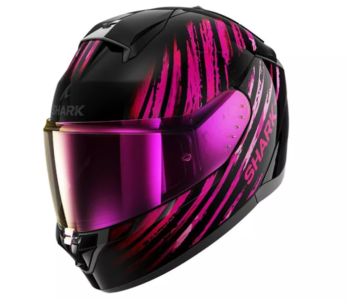 Helma na moto Shark KVV RIDILL 2 ASSYA Black Violet