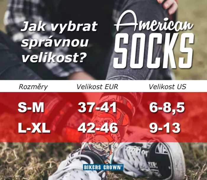 Ponožky American Socks AS212 Ride Or Die