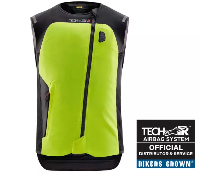 Airbagová vesta Alpinestars Tech-Air® 3 vest black/yellow fluo