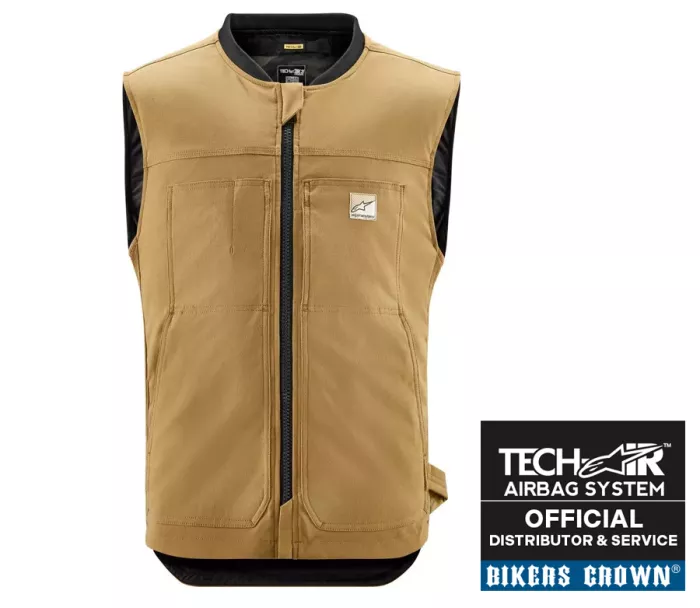 Alpinestars Tech-Air 3 V2 Canvas tan vest vel. L