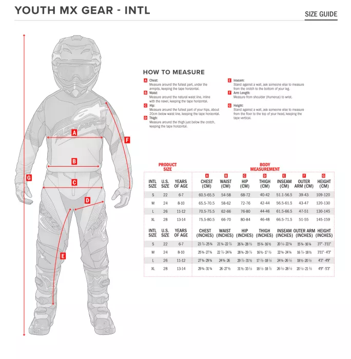 Dětské MX kalhoty Alpinestars Youth Racer Found black