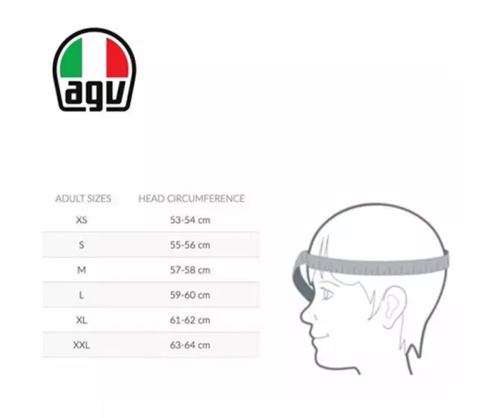 Helma na motorku integrální AGV K1 S Limit 46