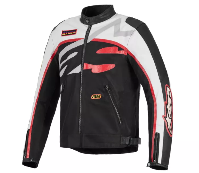 Alpinestars 330 0326 1611 Axton black/off white/bright red vel. M
