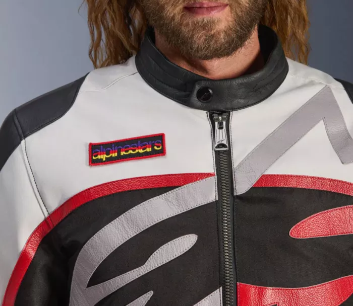 Alpinestars 330 0326 1611 Axton black/off white/bright red vel. M