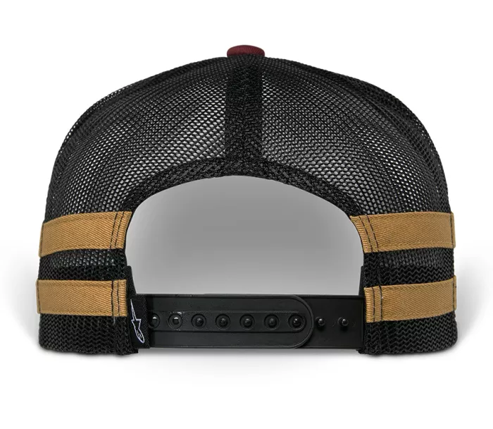 Kšiltovka Alpinestars BacklineTrucker brick/black/mustard