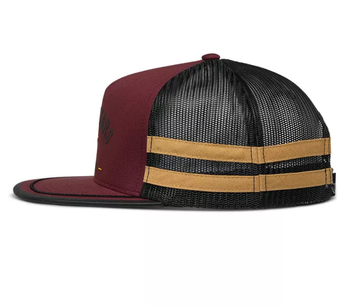 Kšiltovka Alpinestars BacklineTrucker brick/black/mustard