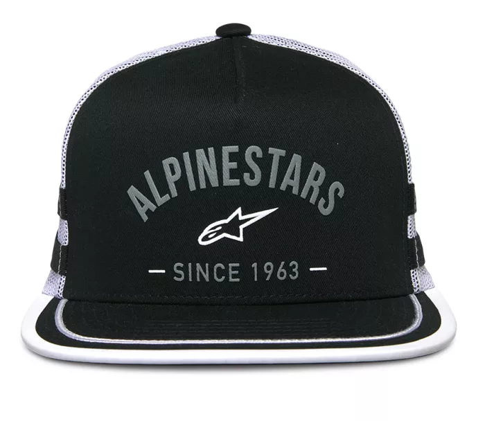 Kšiltovka Alpinestars BacklineTrucker black/white/grey