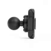 Peak Design Motorcycle Mount 1" Ball Adapter: Locking & Charging Black