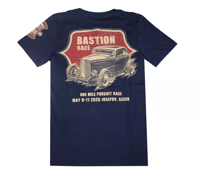 Dámské tričko Rusty Pistons Bastion race 2025 navy blue