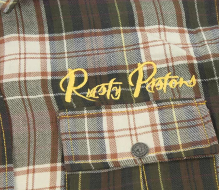 Košile Rusty Pistons RPSWM19 Belfast brown 2.0