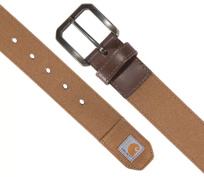 CARHARTT Canvas Duck belt carhartt® brown W40